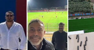 Cellole – Lo stadio prende forma, verso un nuovo impianto sportivo d’eccellenza. La soddisfazione di Di Leone e Iovino